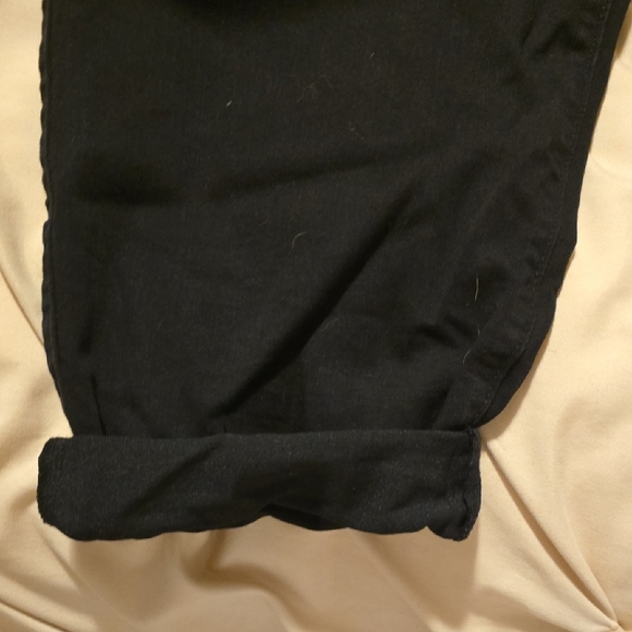 Torrid Black CroppedDenim Pants - Picture 2 of 4